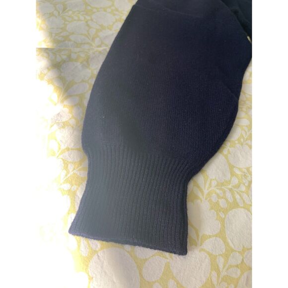 Vintage Dromoland Castle of Ireland 100% Wool Sweater Navy EU Size 42/52 - Picture 7 of 11